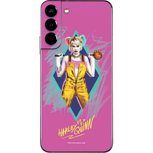 DC Comics Harley Quinn Movie Character Poster Galaxy S22 Plus Skin
